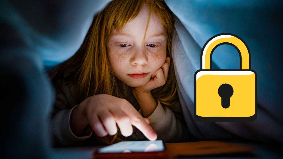 Activar el control parental del móvil.