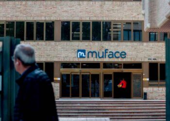 Fachada de la sede de Muface en Madrid, símbolo del refuerzo de su departamento de prestaciones sanitarias para mutualistas