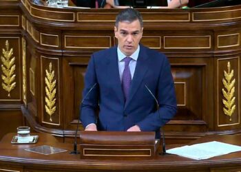Intervención en el Congreso anunciando la paga universal de 200 € al mes por hijo hasta los 18 años