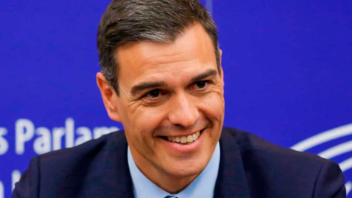 Pedro Sánchez en rueda de prensa sobre pensiones y Seguridad Social en España