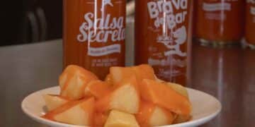 Patatas bravas Docamar.
