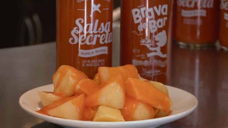 Patatas bravas Docamar.