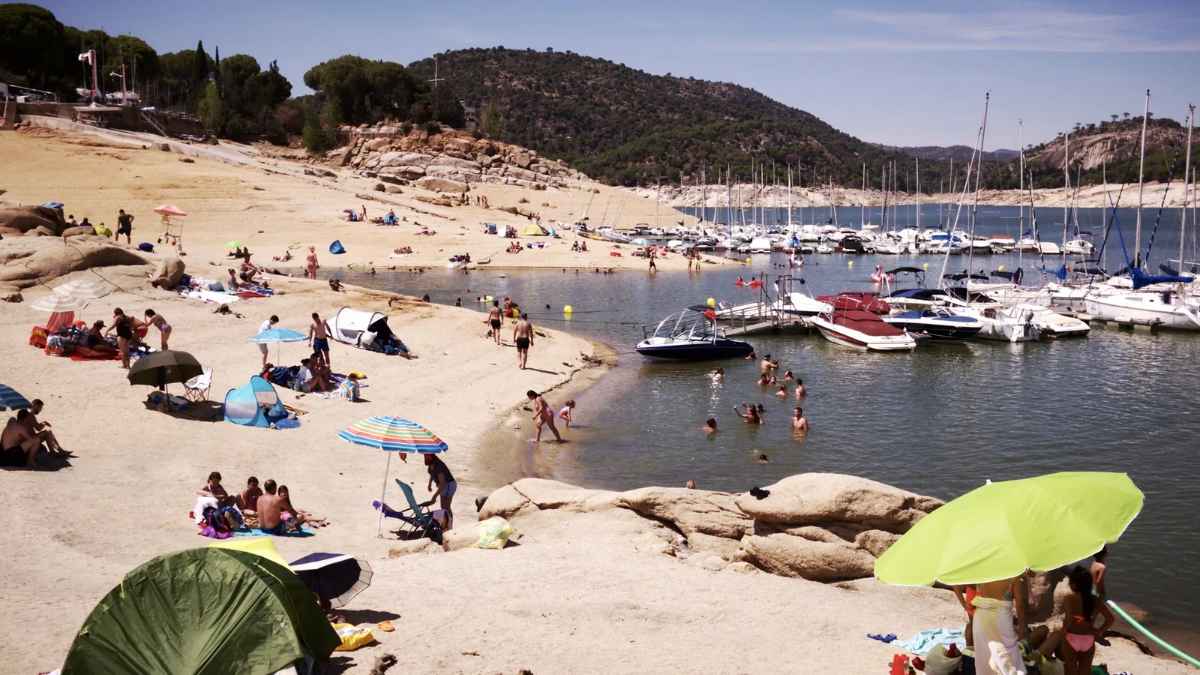 Enclaves para bañarse cerca de Madrid.