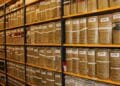 Visita a los archivos de la Comunidad de Madrid.