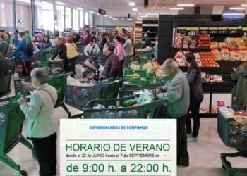 Domingo abierto en Mercadona.