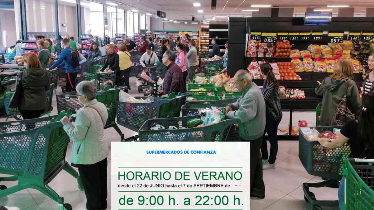 Domingo abierto en Mercadona.