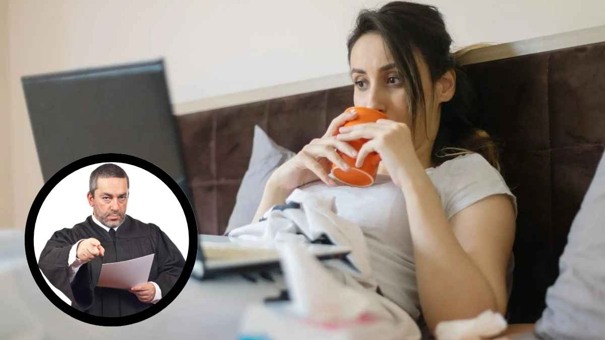 Sentencia por obligar a trabajar de baja.