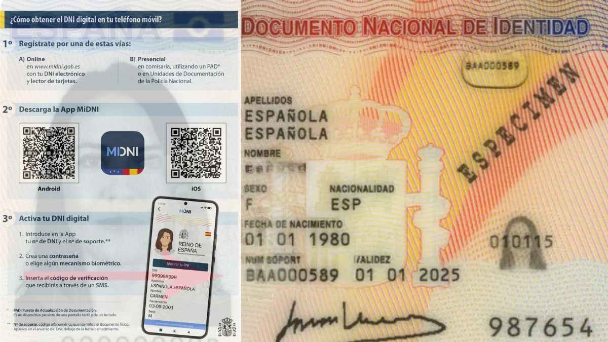 Documento Nacional de Identidad.