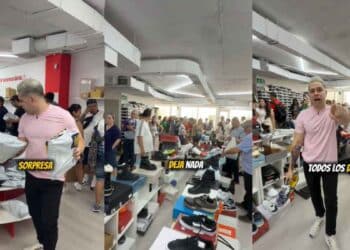 Inauguración outlet en TikTok.