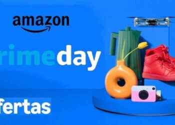 banner amazon prime day 2025 con ofertas y productos destacados