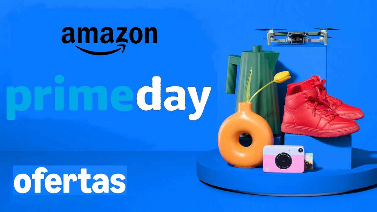 banner amazon prime day 2025 con ofertas y productos destacados