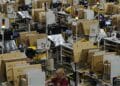Cientos de paquetes Amazon.