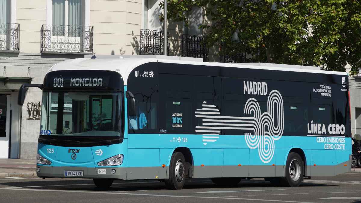 Autobuses gratis Madrid.