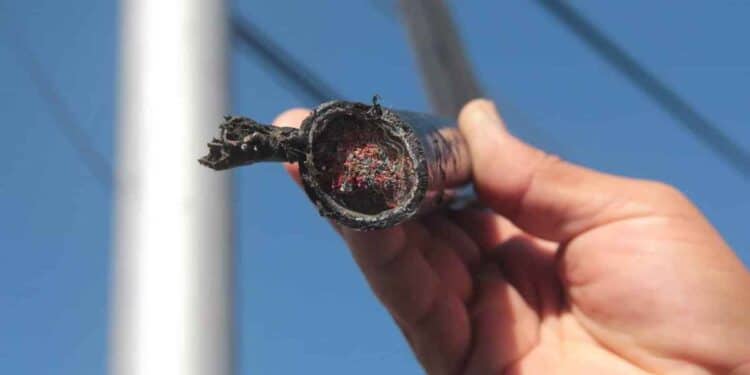 Corte de fibra óptica en la A-5 en Madrid afectando a la conexión de internet y servicios de telecomunicaciones.