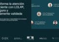 Banner de Tucuvi sobre LOLA®, IA de voz asistencial certificada como producto sanitario clase IIb para la atención al paciente.