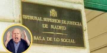 tribunal superior de justicia de madrid placa exterior con paciente indignado por indemnizacion rechazada por mala praxis y discapacidad 67 porciento.