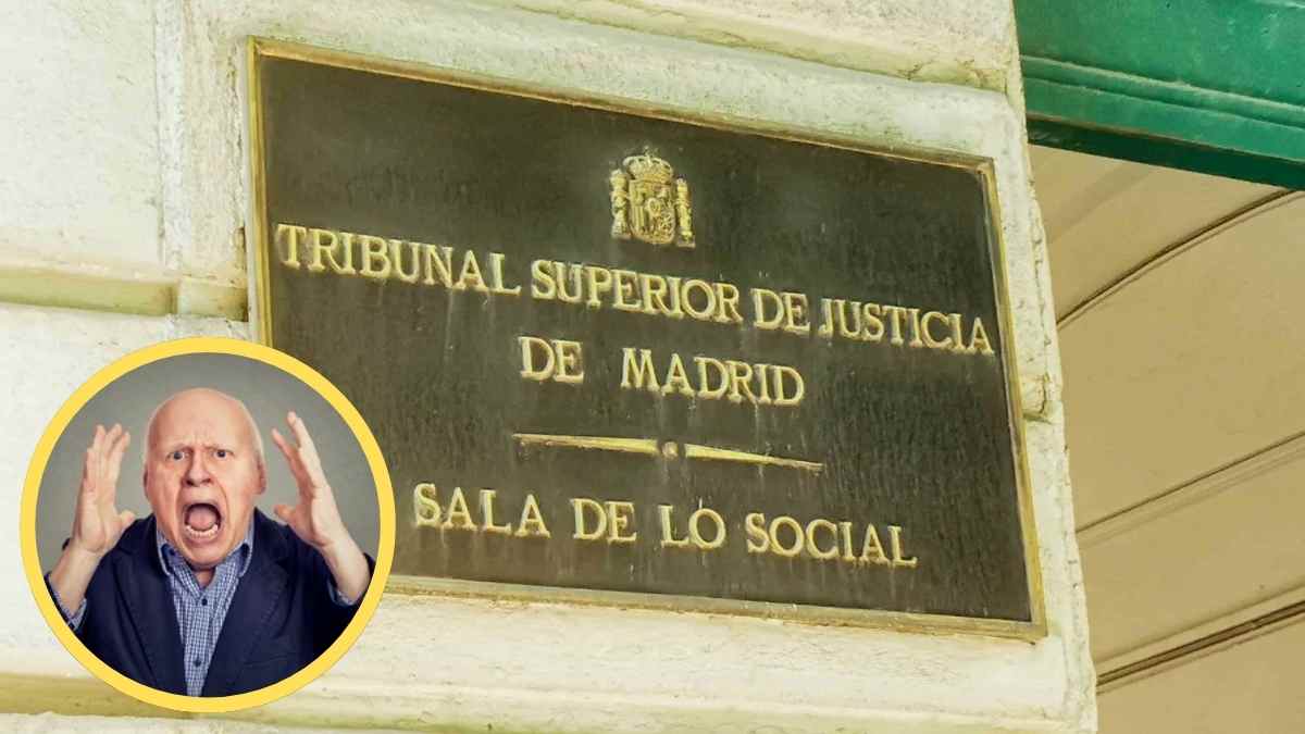 tribunal superior de justicia de madrid placa exterior con paciente indignado por indemnizacion rechazada por mala praxis y discapacidad 67 porciento.
