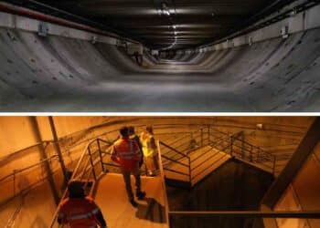 Túneles secretos bajo la M-30 en Madrid preparados para evacuaciones en emergencias