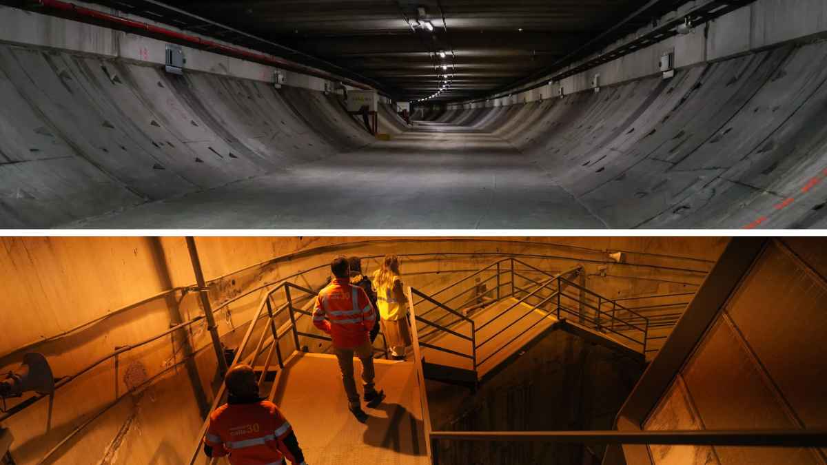 Túneles secretos bajo la M-30 en Madrid preparados para evacuaciones en emergencias