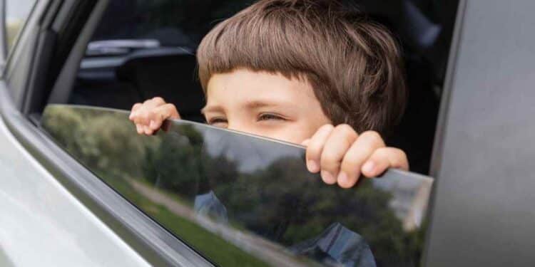 Niño de 14 años solo dentro de un coche robado en Madrid mientras su padre estaba de copas en Lavapiés.