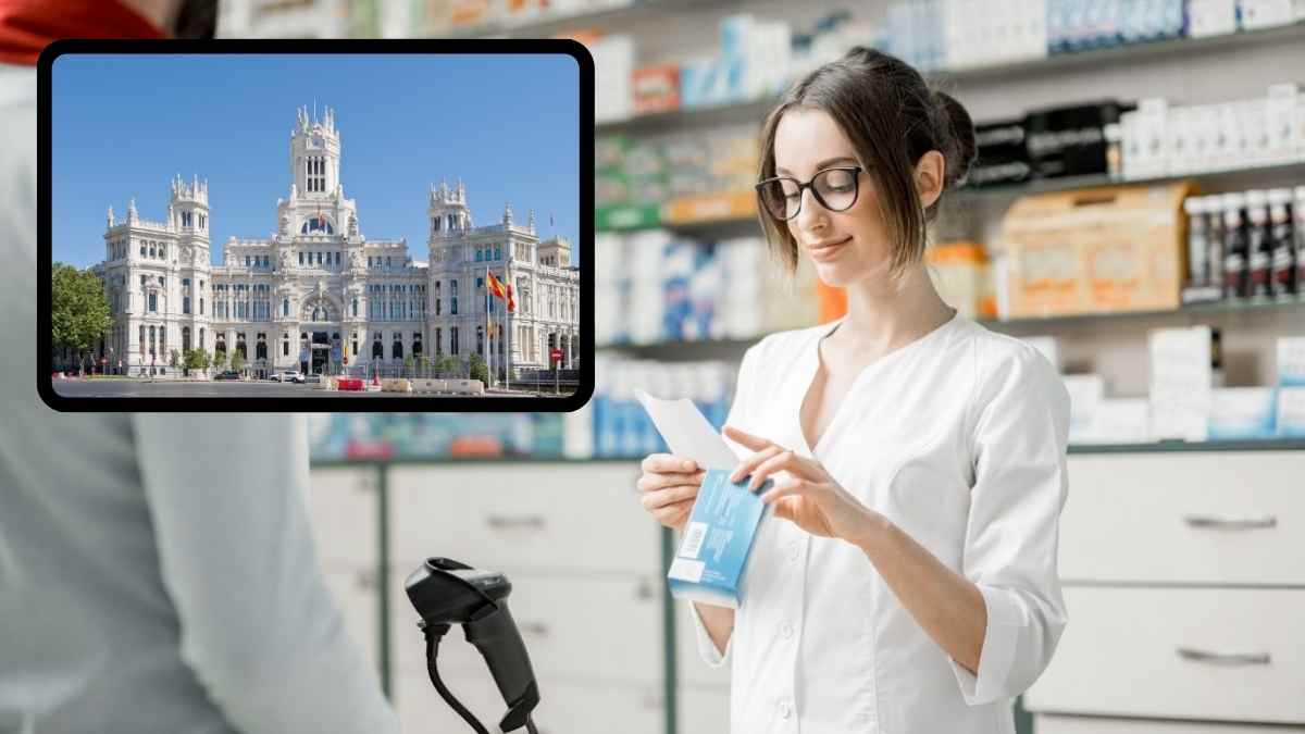Farmacéutica y Palacio de Cibeles del Ayuntamiento de Madrid ilustran oposiciones a 39 plazas técnicas.
