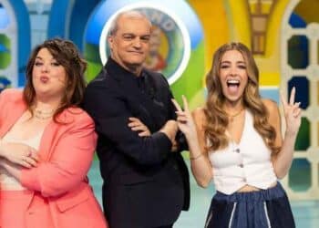Presentadores del regreso de El Grand Prix con los pueblos madrileños en la edición de 2025