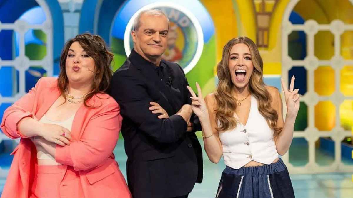 Presentadores del regreso de El Grand Prix con los pueblos madrileños en la edición de 2025