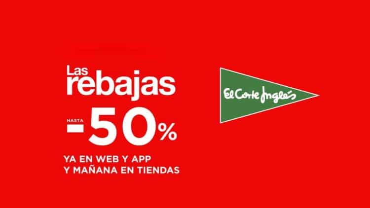 rebajas verano 2025 el corte ingles hasta 50 por ciento descuento.