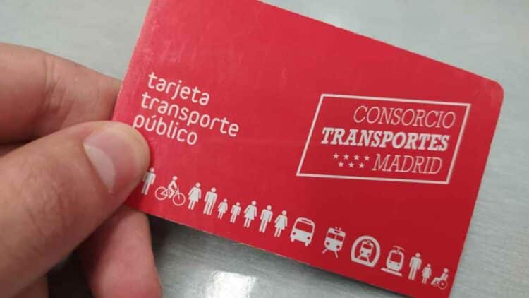tarjeta transporte público consorcio madrid abono jubilados 2025.