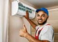 Aire acondicionado barato de Amazon montado por un profesional.