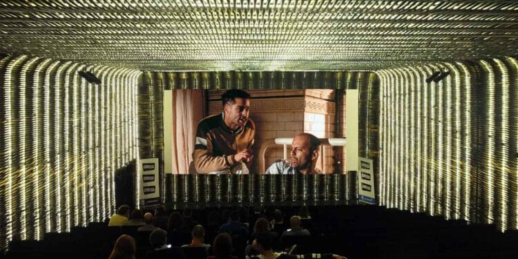 Proyección de cine en Matadero Madrid durante el ciclo Visiones del Apocalipsis en septiembre.