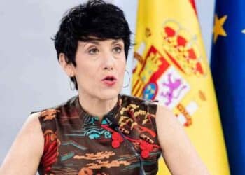Elma Sáiz durante anuncio del nuevo calendario de jubilación 2026 de la Seguridad Social