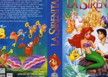 Carátula VHS original de La Sirenita que alcanza hasta 36.000 euros en el mercado de coleccionistas.