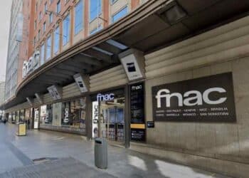 Fachada de Fnac Callao en Madrid antes de su reapertura el 18 de septiembre.