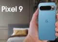 Google Pixel 9 azul en oferta con descuento de 300 euros.