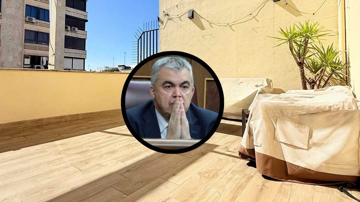 Ático en alquiler en Chamberí donde vivió Santos Cerdán por 3.000 euros mensuales.