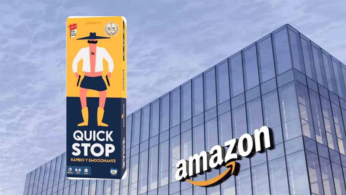 Juego de mesa Quick Stop, el más vendido en Amazon en 2024 con premio al mejor juguete