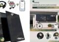 Kit solar de balcón ESUNRA 800W plug and play con dos paneles bifaciales y microinversor NEP.