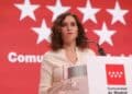 Rueda de prensa sobre becas de FP en Madrid: ayudas a academias privadas y rentas de hasta 144.000 euros.