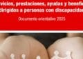 Portada de la guía 2025 de ayudas económicas y prestaciones para personas con discapacidad en la Comunidad de Madrid.