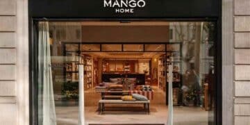Fachada de tienda Mango Home con interior visible en Moraleja Green, Alcobendas, primera apertura en Comunidad de Madrid.