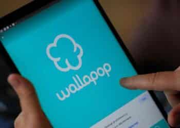 Aplicación Wallapop en tablet, caso de venta de objetos robados.