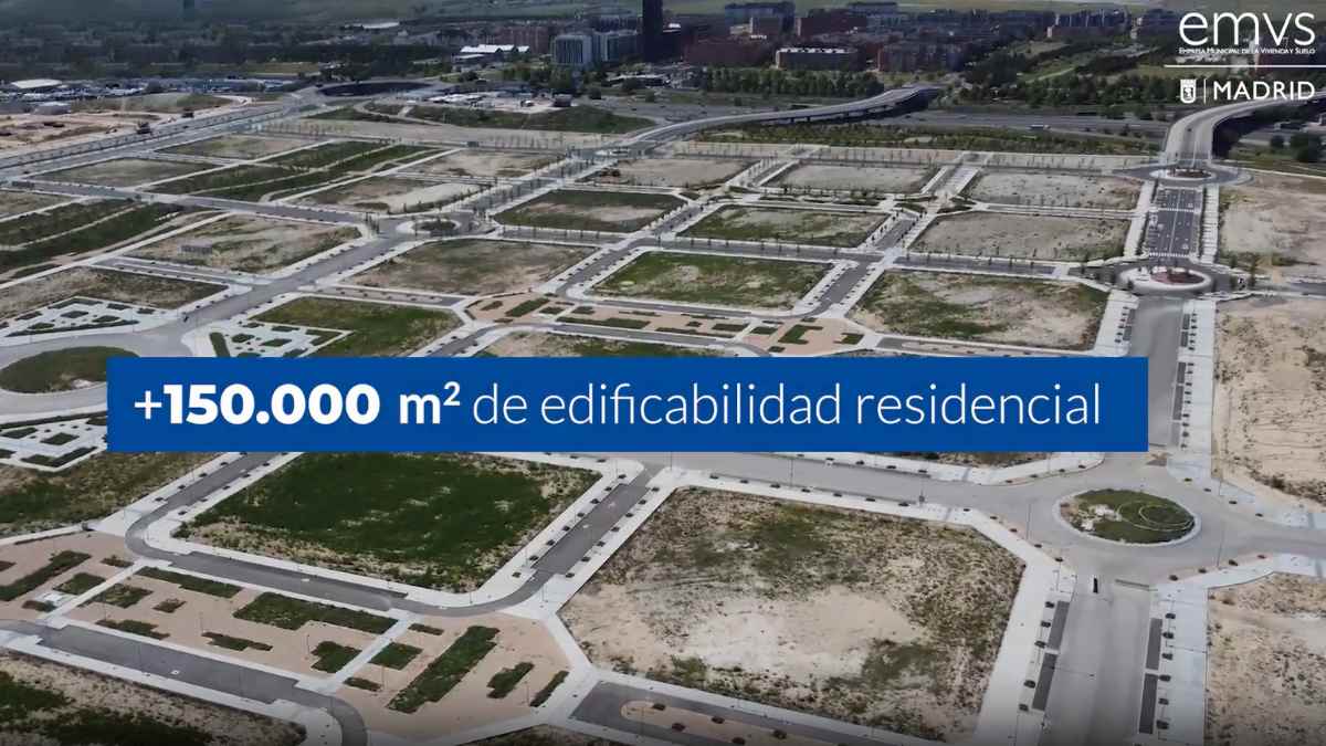 Plan Suma Vivienda en Madrid con más de 150.000 m2 de edificabilidad residencial.