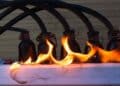 regleta quemada incendio por sobrecarga eléctrica.