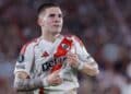 Franco Mastantuono con camiseta de River Plate antes de fichar por el Real Madrid.