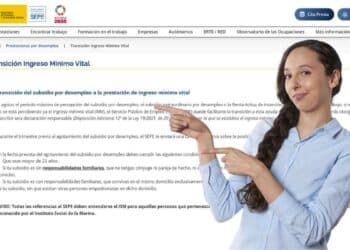 SEPE transición subsidio por desempleo a Ingreso Mínimo Vital sin trámites.