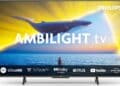 Televisor Philips 4K de 55 pulgadas con Ambilight y HDMI 2.1 en oferta por 329 euros.