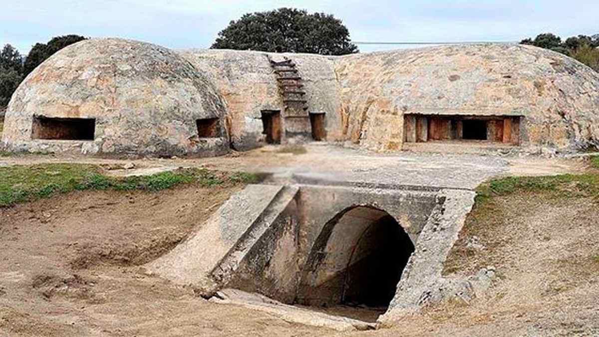 Búnker Blockhaus-13 de la Guerra Civil en Colmenar de Arroyo, Bien de Interés Cultural en Madrid.