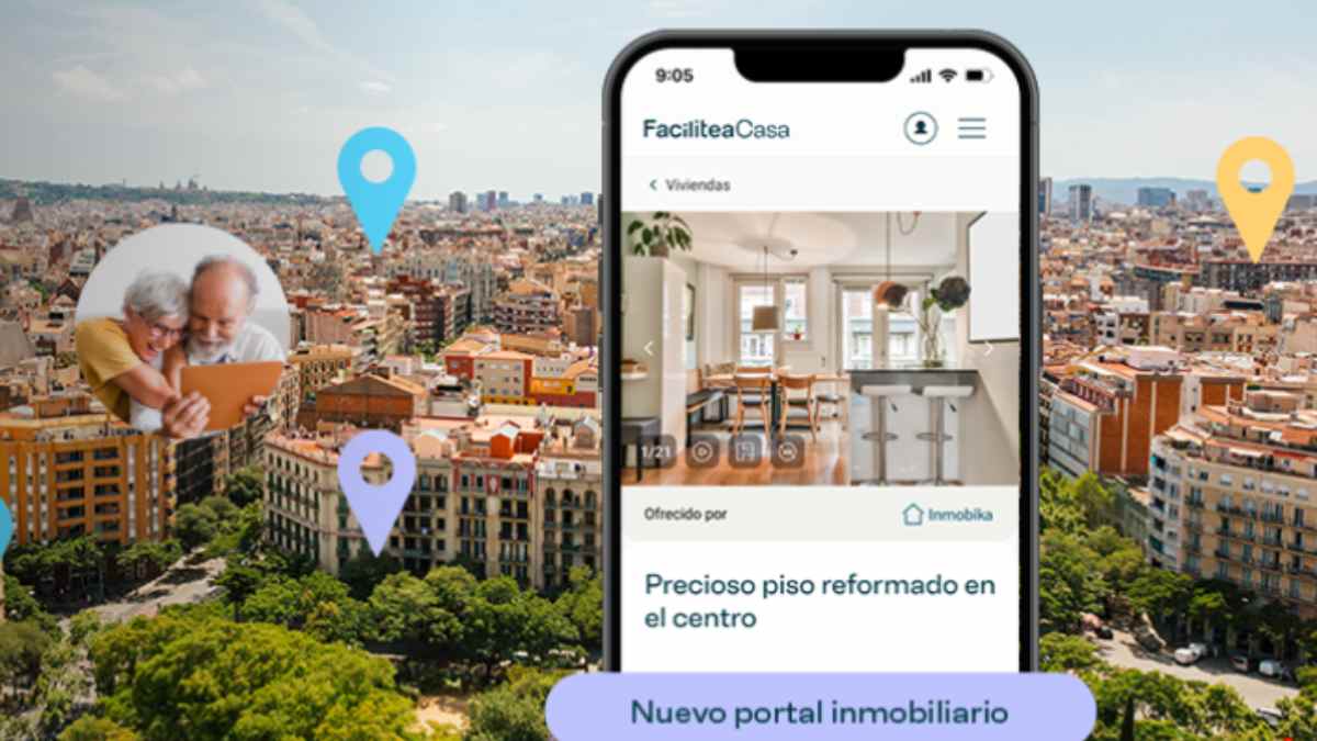 CaixaBank Facilitea Casa portal inmobiliario con 40.000 viviendas en compra y alquiler.