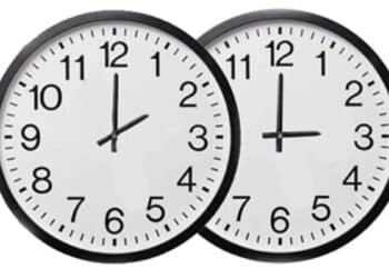 cambio de hora 2025 en España con relojes atrasados una hora